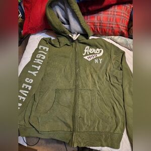 Mens Aeropastle Zip Up Hoodie Estate Item